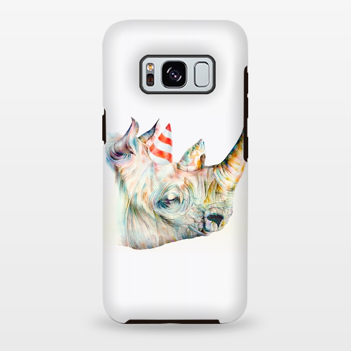 Galaxy S8 plus StrongFit Rhino's Birthday by Brandon Keehner