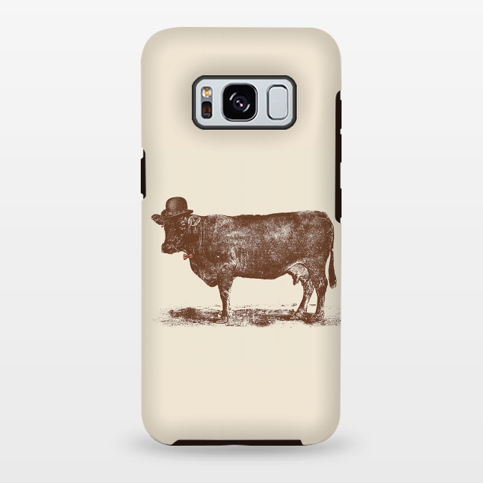 Galaxy S8 plus StrongFit Cow Cow Nut by Florent Bodart