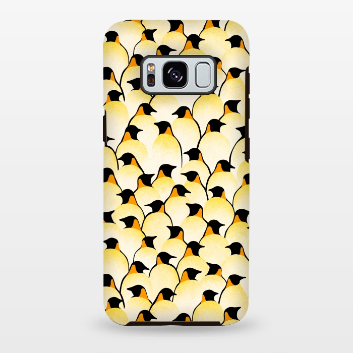 Galaxy S8 plus StrongFit Penguins by Florent Bodart