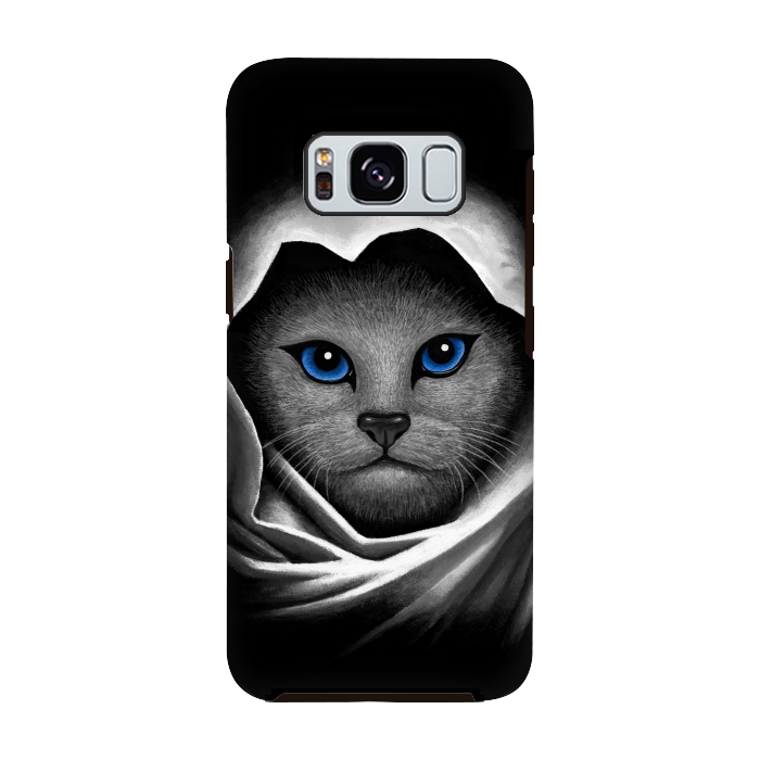 Galaxy S8 StrongFit Blue Eyes by Tummeow