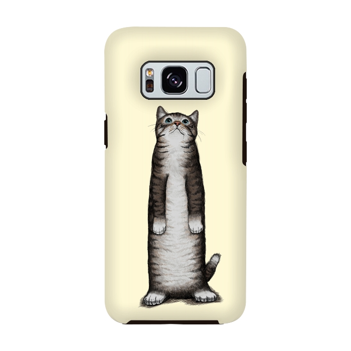 Galaxy S8 StrongFit Look Cat by Tummeow