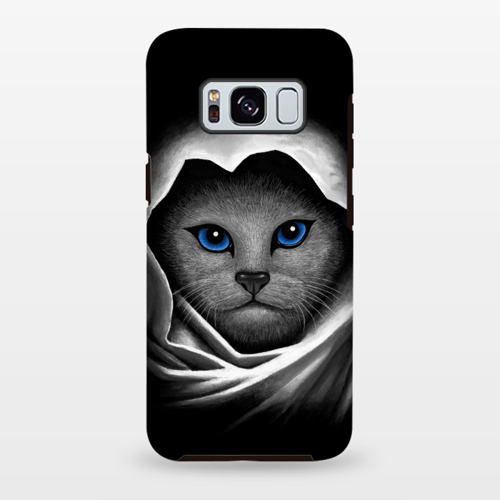 Galaxy S8 plus StrongFit Blue Eyes by Tummeow