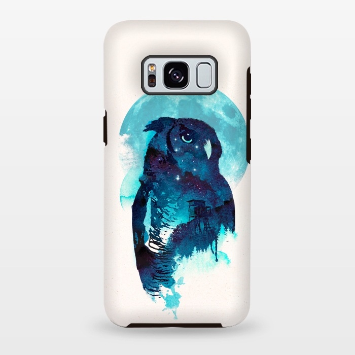 Galaxy S8 plus StrongFit Midnight Owl by Róbert Farkas