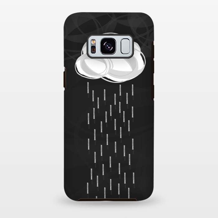 Galaxy S8 plus StrongFit Midnight Rain by Dellán