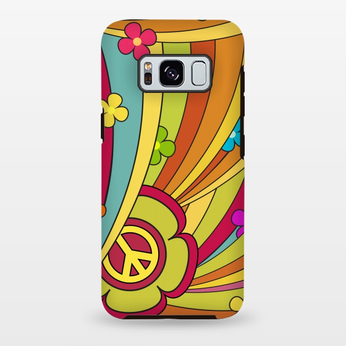 Galaxy S8 plus StrongFit Peace (1960's Fancy) by Dellán