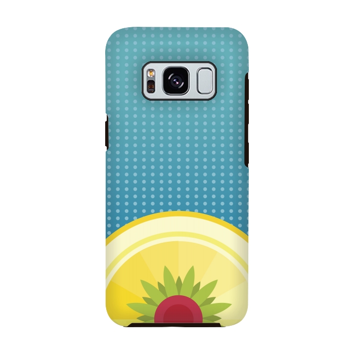 Galaxy S8 StrongFit Blue Hawaii by Dellán