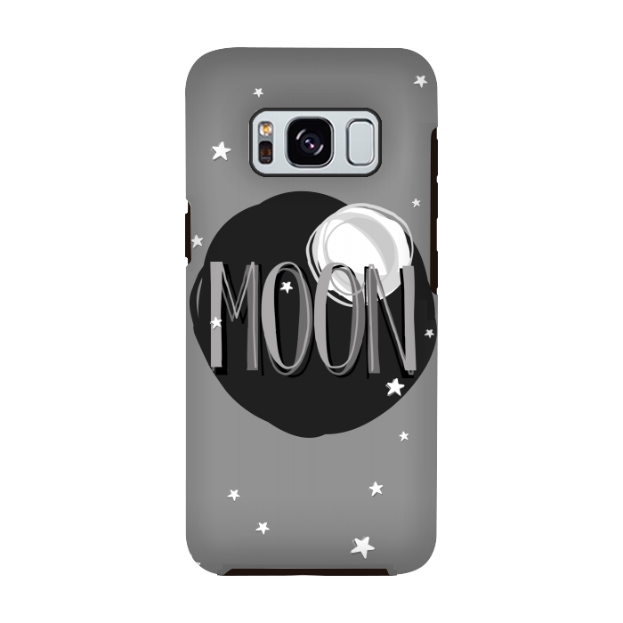 Galaxy S8 StrongFit Bright Moon & Stars by Dellán