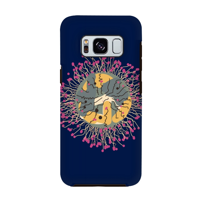Galaxy S8 StrongFit Meduse-fleur by Parag K