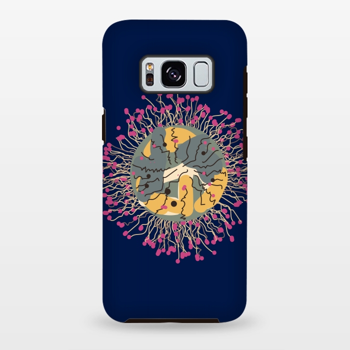 Galaxy S8 plus StrongFit Meduse-fleur by Parag K