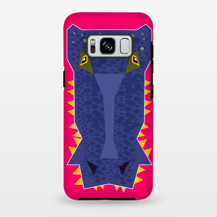 Galaxy S8 plus StrongFit Crocodile by Parag K