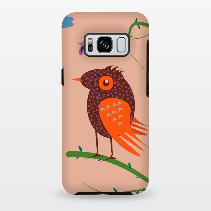 Galaxy S8 plus StrongFit Bird by Parag K