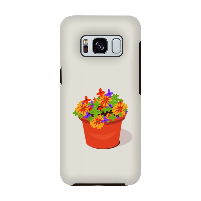 Galaxy S8 StrongFit Flowerpot by Parag K