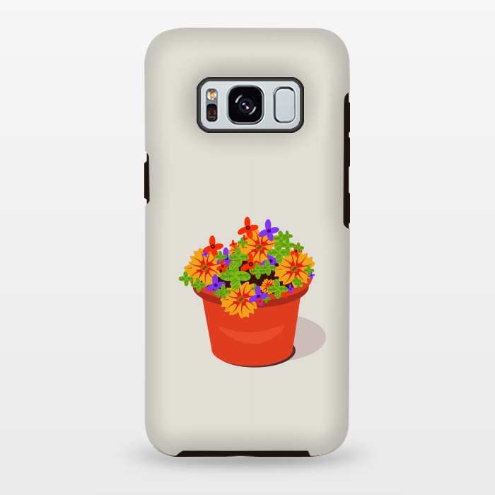 Galaxy S8 plus StrongFit Flowerpot by Parag K
