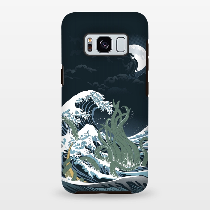 Galaxy S8 plus StrongFit The Wave off R'lyeh  by Samiel Art