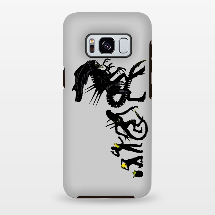 Galaxy S8 plus StrongFit Alien Evolution by Samiel Art