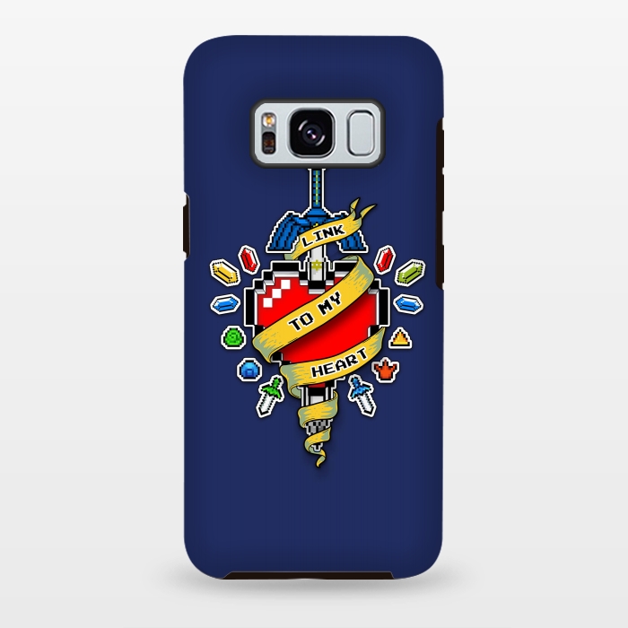 Galaxy S8 plus StrongFit A LINK TO MY HEART by SKULLPY