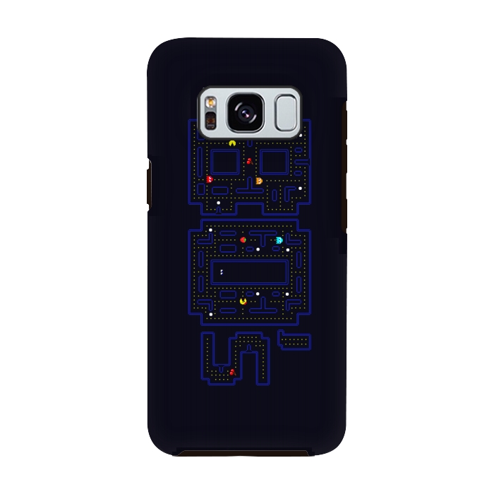 Galaxy S8 StrongFit FEELING 80'S - PACMAN by SKULLPY