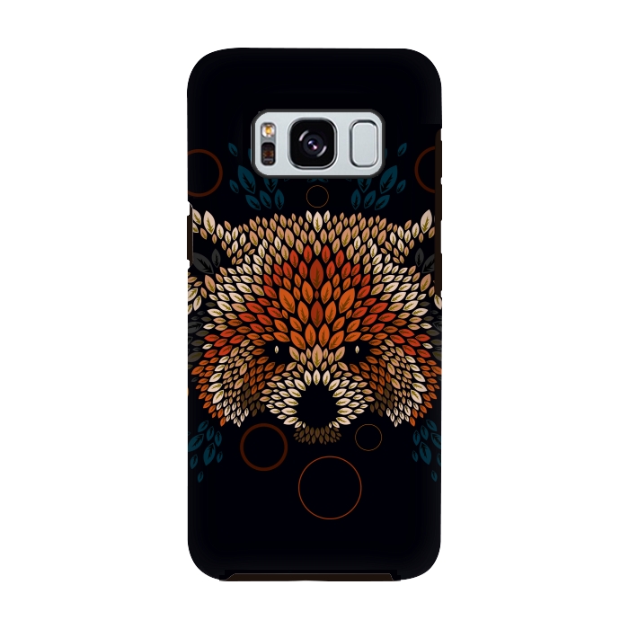 Galaxy S8 StrongFit Red Panda Face by Q-Artwork