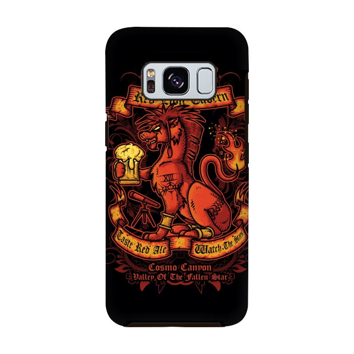 Galaxy S8 StrongFit Red Lion Tavern by Q-Artwork
