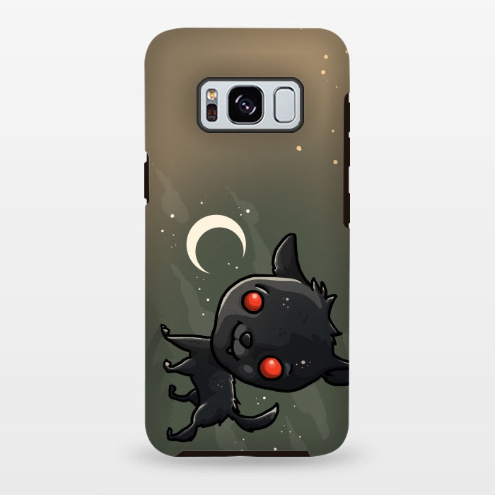 Galaxy S8 plus StrongFit Cute Black Shuck by Q-Artwork