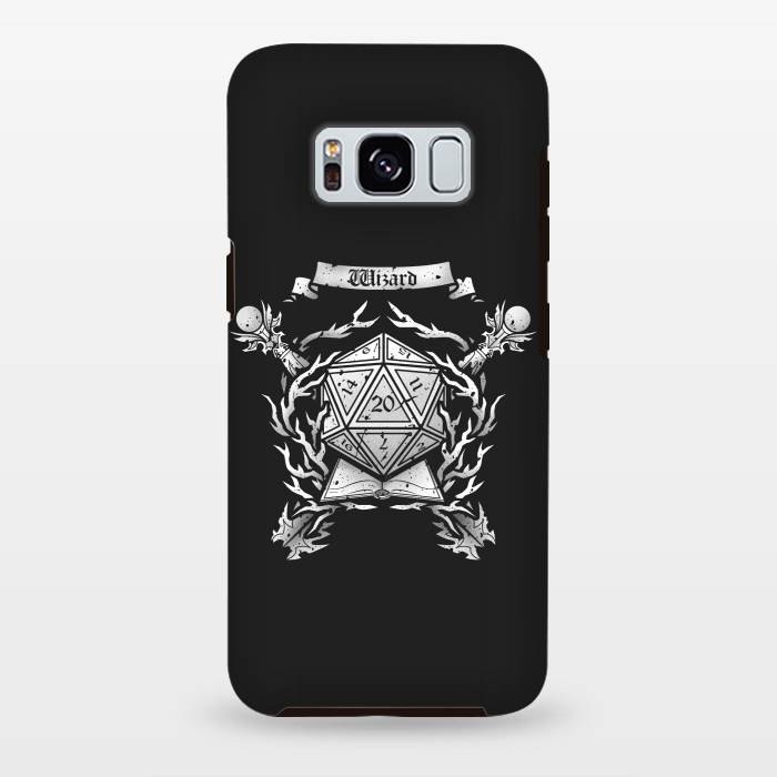 Galaxy S8 plus StrongFit Wizard Crest by Q-Artwork