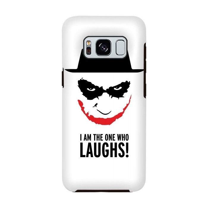 Galaxy S8 StrongFit Heisenberg Joker I Am The One Who Laughs Breaking Bad Dark Knight  por Alisterny