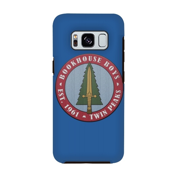 Galaxy S8 StrongFit Twin Peaks Bookhouse Boys Embroidered by Alisterny