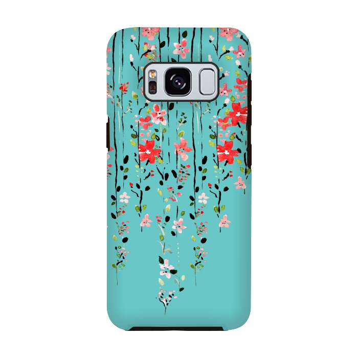 Galaxy S8 StrongFit Floral Dilemma by Uma Prabhakar Gokhale