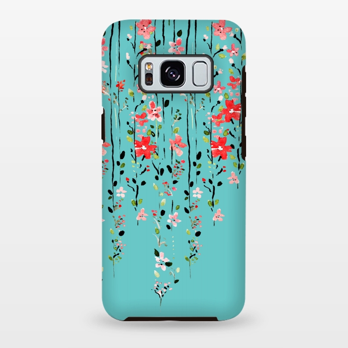 Galaxy S8 plus StrongFit Floral Dilemma by Uma Prabhakar Gokhale