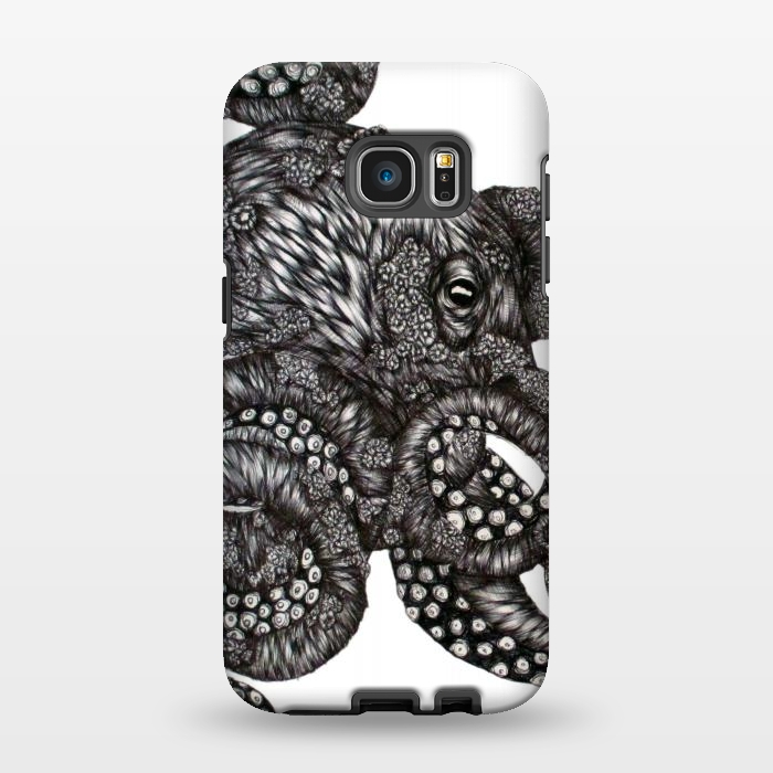 Galaxy S7 EDGE StrongFit Barnacle Octopus by ECMazur 