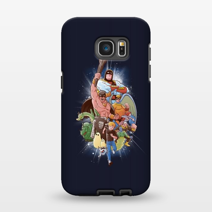 Galaxy S7 EDGE StrongFit CHILDHOOD HEROES by SKULLPY