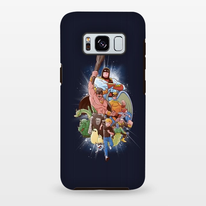 Galaxy S8 plus StrongFit CHILDHOOD HEROES by SKULLPY