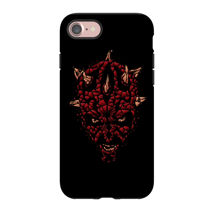 iPhone 7 StrongFit SHATTERED EVIL by SKULLPY