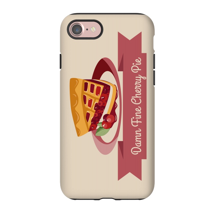 iPhone 7 StrongFit Twin Peaks Cherry Pie by Alisterny
