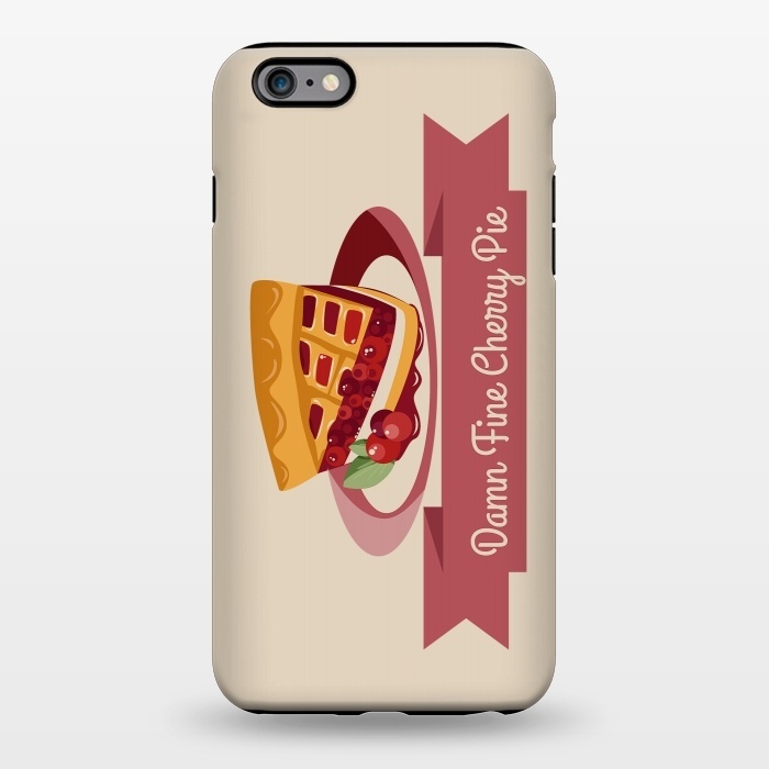 iPhone 6/6s plus StrongFit Twin Peaks Cherry Pie by Alisterny