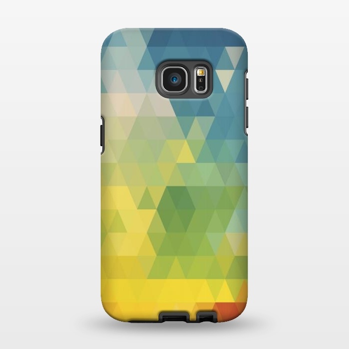 Galaxy S7 EDGE StrongFit Meduzzle: Colorful Days by Sitchko