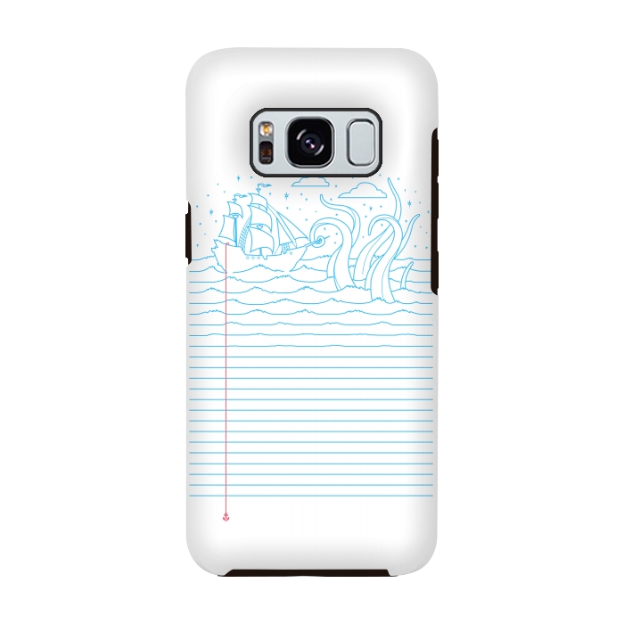 Galaxy S8 StrongFit My Mind's at sea by Grant Stephen Shepley