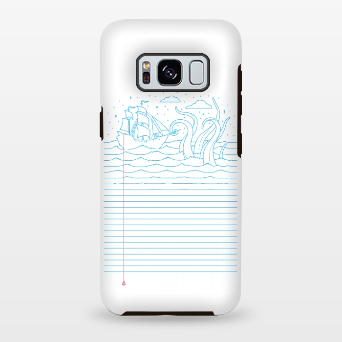 Galaxy S8 plus StrongFit My Mind's at sea by Grant Stephen Shepley