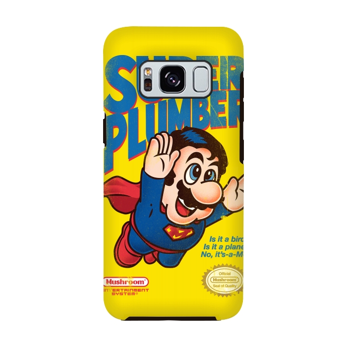 Galaxy S8 StrongFit Super Plumber by Vó Maria