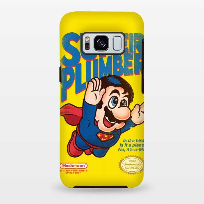 Galaxy S8 plus StrongFit Super Plumber by Vó Maria