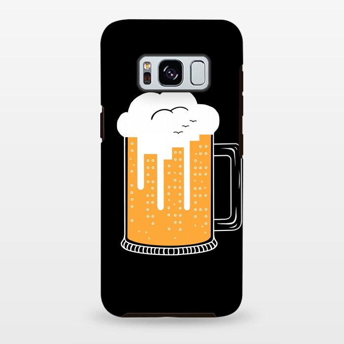 Galaxy S8 plus StrongFit CITY BEER by Coffee Man