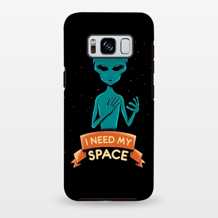 Galaxy S8 plus StrongFit I need my space by Coffee Man