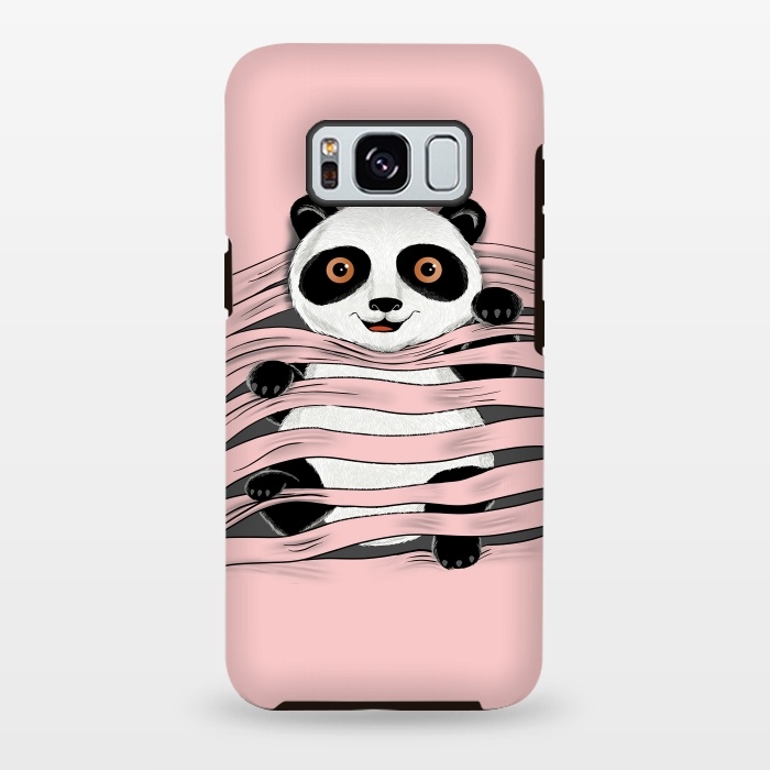 Galaxy S8 plus StrongFit Little Panda by Coffee Man