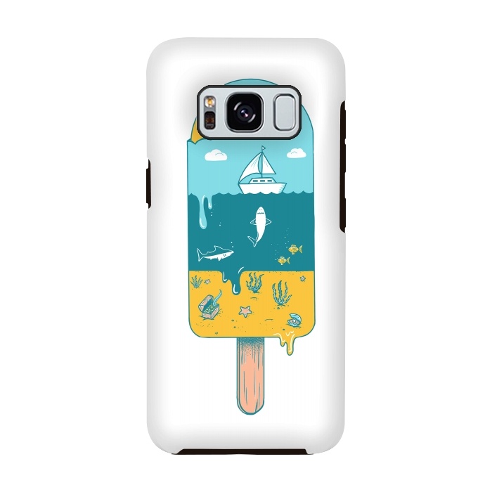 Galaxy S8 StrongFit Melted Landscape by Coffee Man