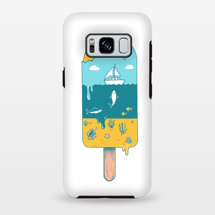 Galaxy S8 plus StrongFit Melted Landscape by Coffee Man