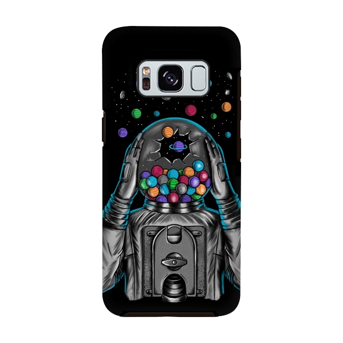 Galaxy S8 StrongFit Astronaut Explotion by Coffee Man