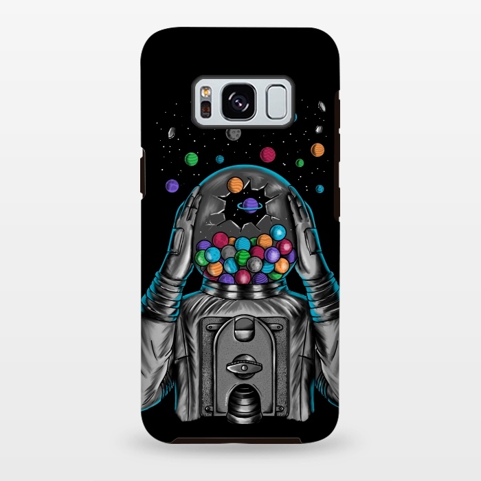 Galaxy S8 plus StrongFit Astronaut Explotion by Coffee Man
