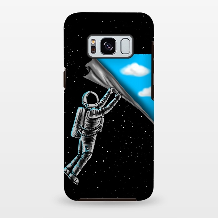 Galaxy S8 plus StrongFit Astronaut open the sky by Coffee Man