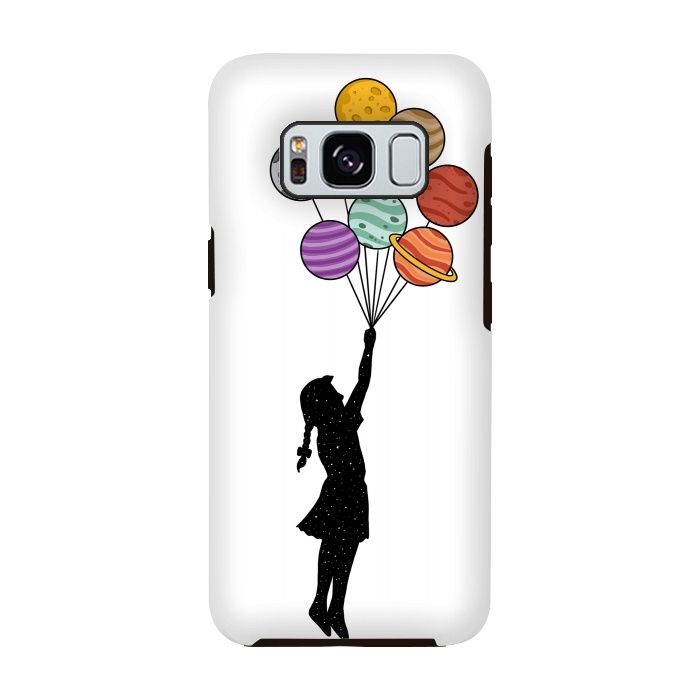 Galaxy S8 StrongFit Planets Balloons by Coffee Man
