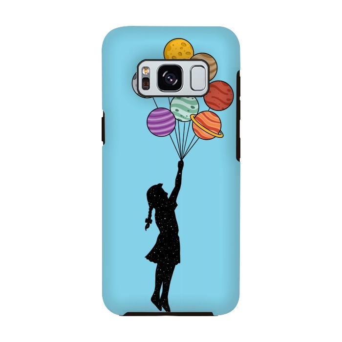 Galaxy S8 StrongFit Planets Balloons 2 by Coffee Man